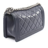 Chanel Old Medium Quilted Lambskin Boy Flap Secondhand
