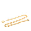 Chanel Gold Plated CC Medallion Chain Belt Secondhand