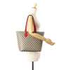 Gucci Medium GG Supreme Linea A Zip Tote Secondhand