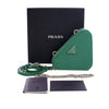 Secondhand Prada Mini Saffiano Lux Double Triangle Satchel