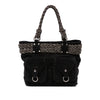 LOEWE Suede Braided Chain Pocket Tote Secondhand
