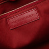 Burberry Small Leather Trimmed Haymarket Check Coated Canvas Canterbury Tote Secondhand