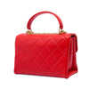 Chanel Small Quilted Lambskin Trendy Spirit Top Handle Bag Secondhand