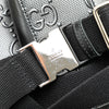 Gucci GG Embossed Perforated Double Belt Bag Secondhand