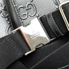 Gucci GG Embossed Perforated Double Belt Bag Secondhand