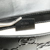 Gucci GG Embossed Perforated Double Belt Bag Secondhand