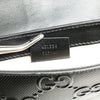 Gucci GG Embossed Perforated Double Belt Bag Secondhand