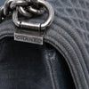 Chanel Medium Embossed Denim Boy Flap Secondhand