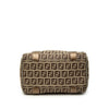Fendi Mini Zucchino Canvas Forever Studded Bauletto Boston Bag Secondhand