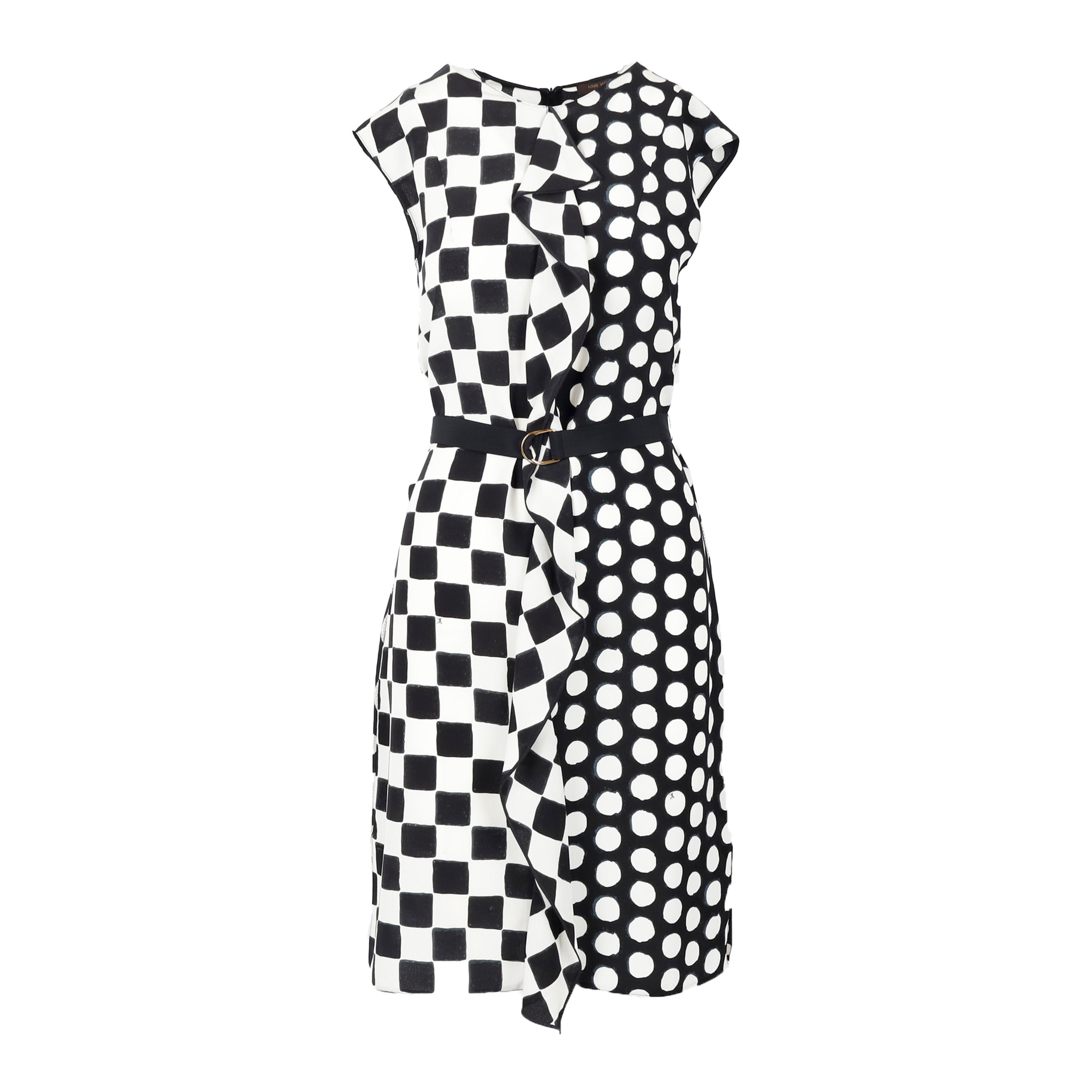 black and white checkered louis vuitton