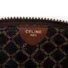 Celine C Carriage Coated Canvas Clutch Secondhand