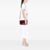Burberry Leather and House Check Canvas Bridle Abbott Crossbody Secondhand