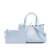 Bottega Veneta Small Calfskin Intrecciato Pinacoteca Tote Secondhand