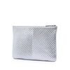 Chanel Medium Chevron Metallic Calfskin O Case Clutch Secondhand