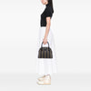 Fendi Pequin Coated Canvas Dome Satchel Secondhand