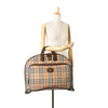 Burberry Haymarket Check Canvas Garment Bag Secondhand