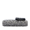 Chanel Monochrome Tweed Embellished Mineral Nights Pochette Wristlet Secondhand