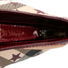 Secondhand Burberry Small Nova Check Coated Canvas Stars Hernville Hobo