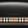 Burberry House Check Trimmed Leather Handbag Secondhand