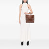Burberry Large Leather Foster Tote Secondhand
