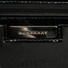 Secondhand Burberry House Check Embossed Patent Shoulder Bag