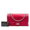 Chanel Croc Quilted Satin Reissue 2.55 Double Flap 225 Secondhand