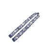Chanel Coco Charms Print Silk Slim Bandeau Scarf Secondhand