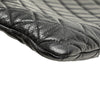 Secondhand Chanel Large Quilted Caviar O Case Clutch