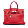 Hermès Clemence Birkin Retourne 35 Secondhand