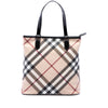Burberry Supernova Check Coated Canvas Tote Secondhand