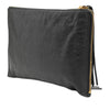 Balenciaga Lambskin Motocross Classic Zip Around Flat Clutch Secondhand