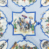 Secondhand Hermès Les Chevaux des Moghols Pleated Silk Scarf