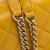 Chanel Quilted Lambskin Boy Wallet On Chain Secondhand