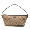 Gucci Printed Canvas Horsebit Boat Secondhand
