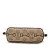 Gucci Printed Canvas Horsebit Boat Secondhand