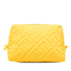 Fendi Zucca Embossed Technical Fabric Cosmetic Pouch Secondhand