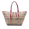 Burberry Small Haymarket Check Coated Canvas Salisbury Tote Secondhand