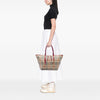 Burberry Small Haymarket Check Coated Canvas Salisbury Tote Secondhand