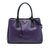 Prada Medium Bicolor Saffiano Lux Galleria Satchel Secondhand