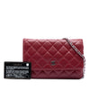 Chanel CC Quilted Lambskin Wallet on Chain Secondhand