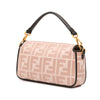 Fendi Zucca Embroidered Canvas Baguette Satchel Secondhand