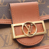 Louis Vuitton Monogram Reverse Dauphine Wallet on Chain Secondhand