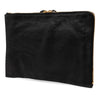 Balenciaga Medium Goatskin Motocross Classic Metallic Edge Clutch Secondhand