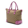 Gucci GG Canvas Heart Bit Satchel Secondhand