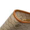 Dior Honeycomb Coated Canvas Clutch Secondhand