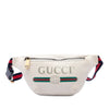 Gucci Small Grained Calfskin Web Logo Belt Bag Secondhand