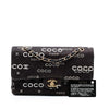Chanel Medium Classic Canvas Coco Print Double Flap Secondhand