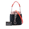 Chanel CC Multicolor Quilted Lambskin Cuba Drawstring Bucket Bag Secondhand