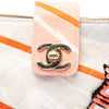 Chanel CC Quilted Printed Canvas and Sequins Arc De Triomphe Shoulder Bag Secondhand