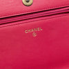 Chanel Tweed Written in Chain Logo Wallet on Chain Secondhand